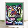 Bead Embroidery-9CT Printed Full Embroidery-Tiger(39*54cm)