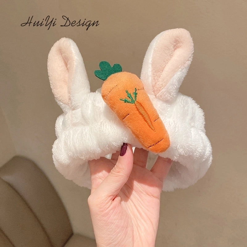 Cute Bunny Ears Cloth Hair Band