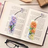 3Pcs Diamond Painting Flower Bookmark Making Kit Decoration