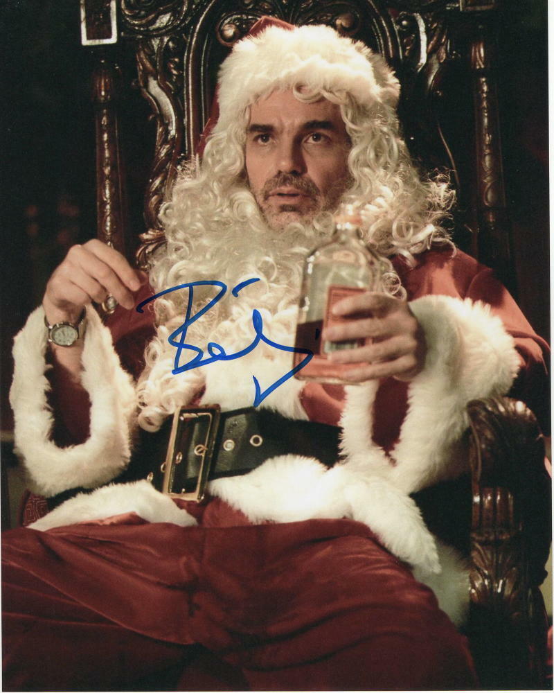 BILLY BOB THORNTON SIGNED AUTOGRAPHED 8X10 Photo Poster painting - BAD SANTA, BAD NEWS BEARS 2