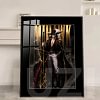 Vertical Dracule Mihawk Decorative Painting - ONE PIECE - JuZi Studio