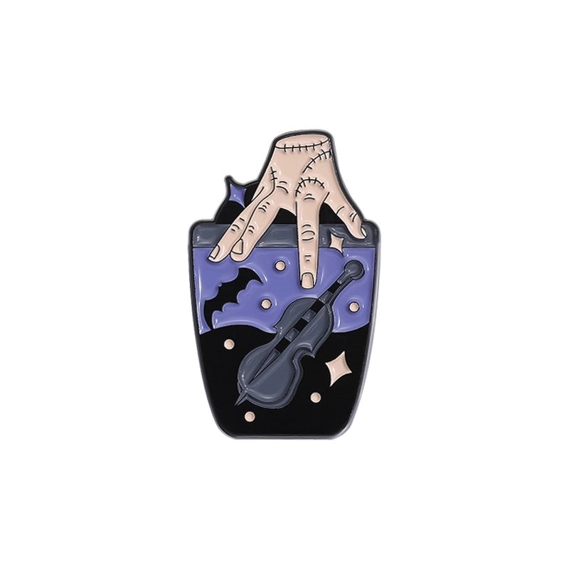 Cartoon Style Cute Cowboy Style Cartoon Character Cup Alloy Stamping Stoving Varnish Women’s Brooches