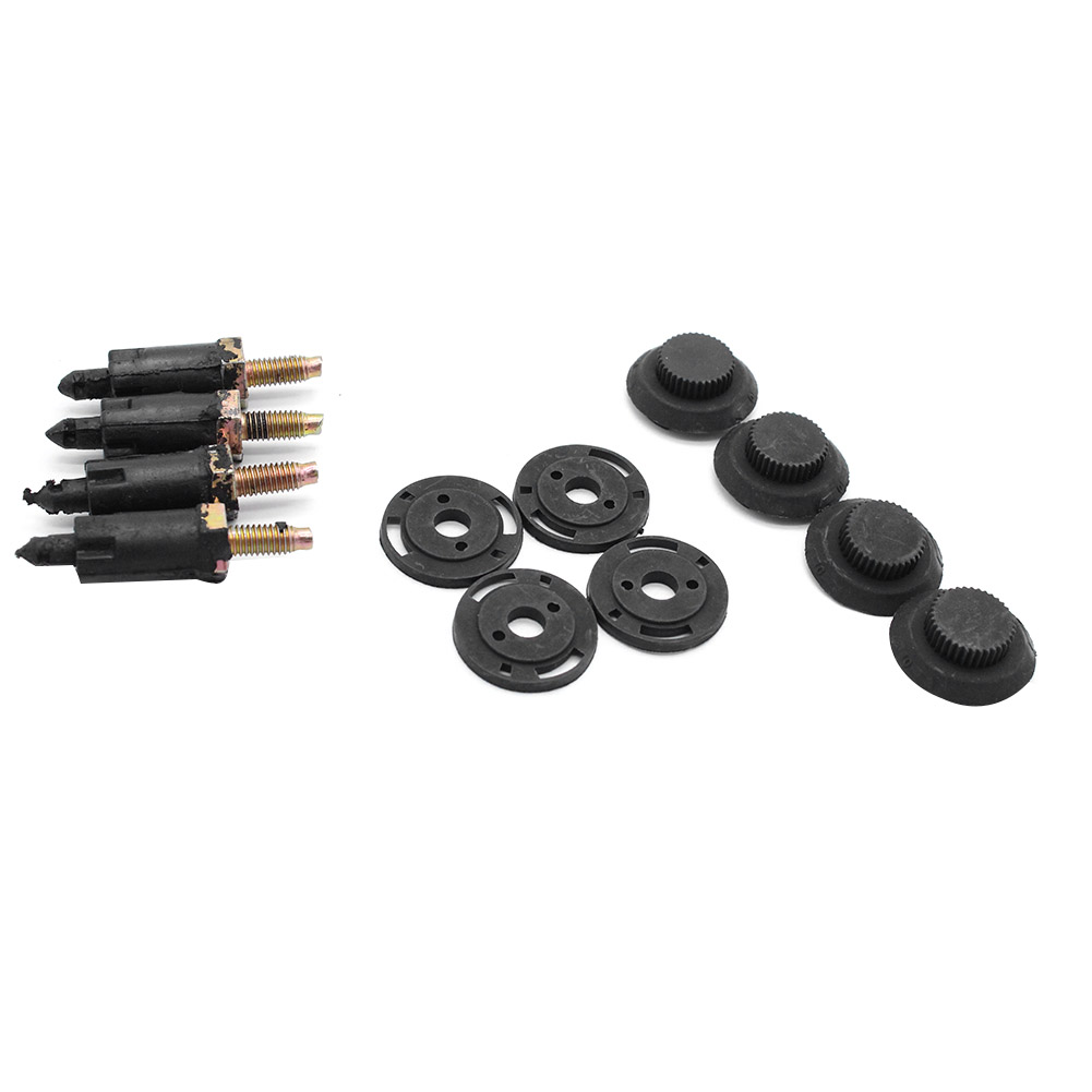 

4 Sets HDI Engine Cover Bolt Clip Kit for Peugeot 206 406 407 Citroen C5, 501 Original