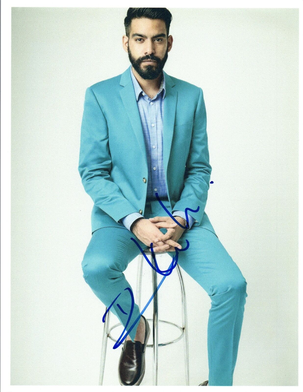 Rahul Kohli Signed Autographed 8x10 Photo Poster painting iZombie Handsome Actor COA VD