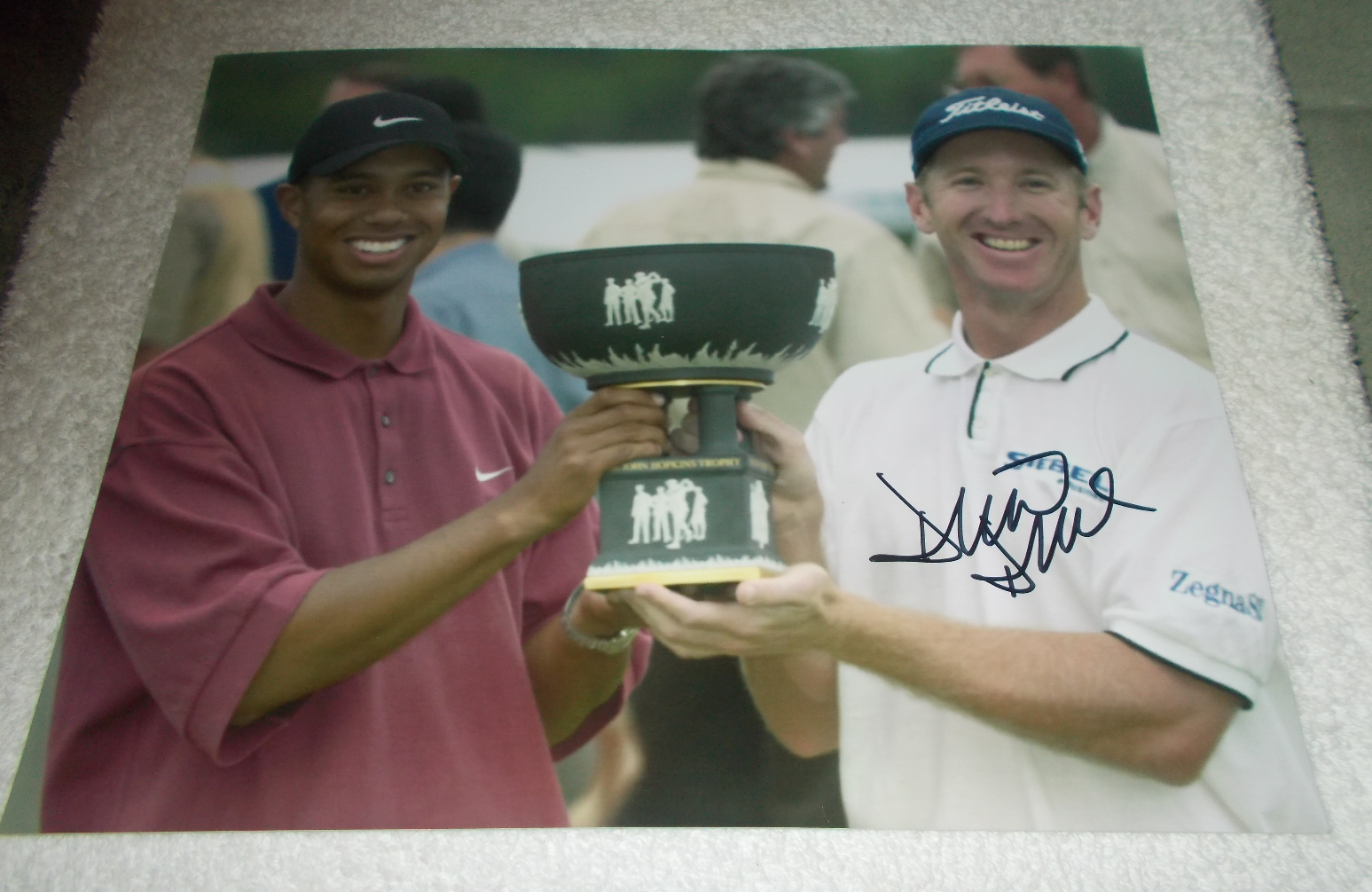 DAVID DUVAL WGC WORLD CUP SIGNED 8x10 Photo Poster painting Autographed COA CHAMPION