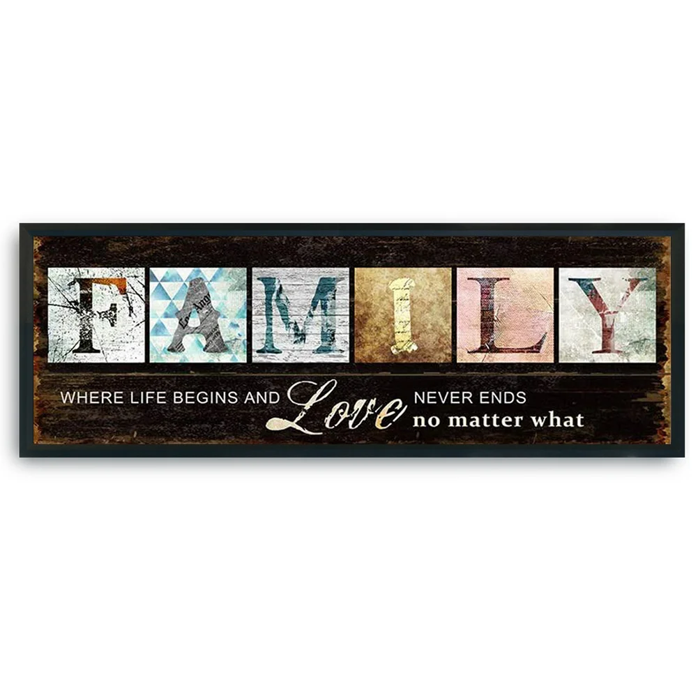 11ct 3-Strand Stampted Cross Stitch - Family(90*30cm)