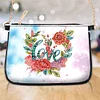 Diamond Painting Wreath Coin Chain Purse Handmade Crossbody Bag