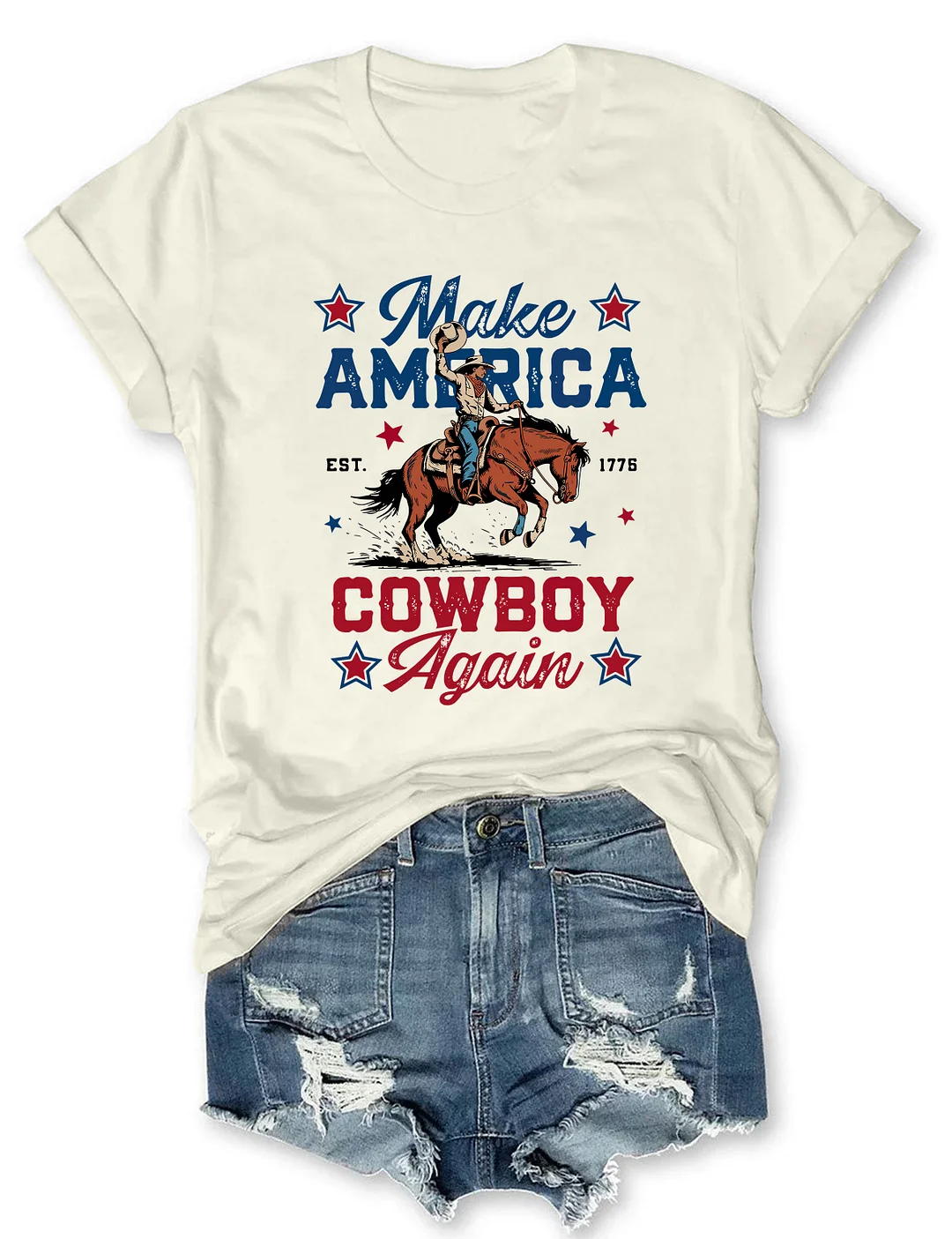 Make America Cowboy Again T-shirt