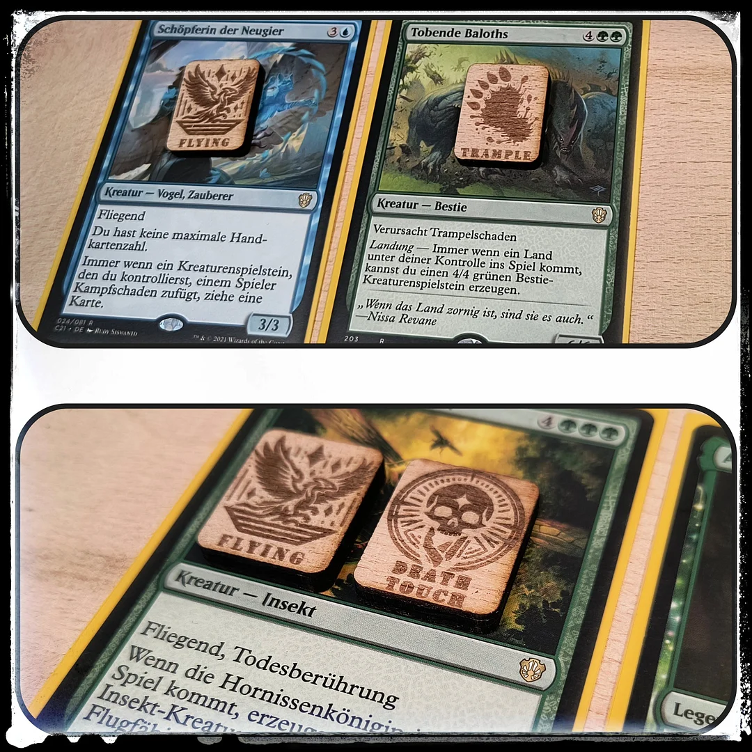 Tabletop Card Game Ability Tracking Counters🔥BUY 2 FREE SHIPPING