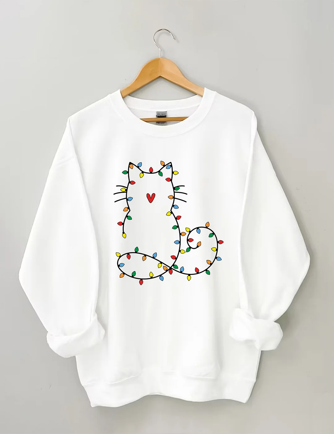 Cute Cat Christmas Sweatshirt