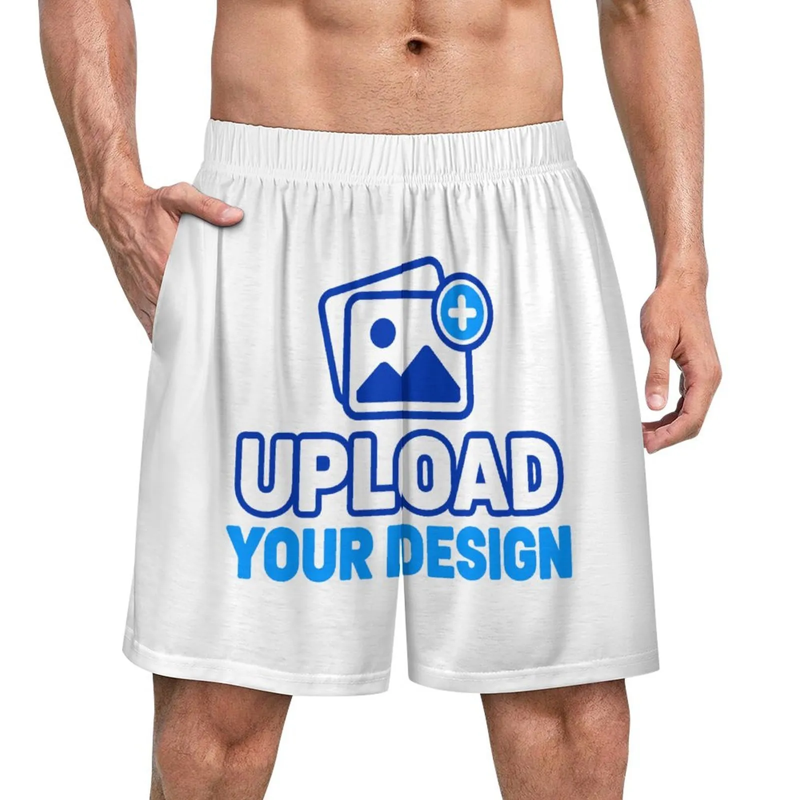 Men's Ice Silk Five-Foot Pajama Pants custom product view 9