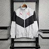 2023/2024 AC Milan Windbreaker(White-Black)Football Shirt 1:1 Thai Quality