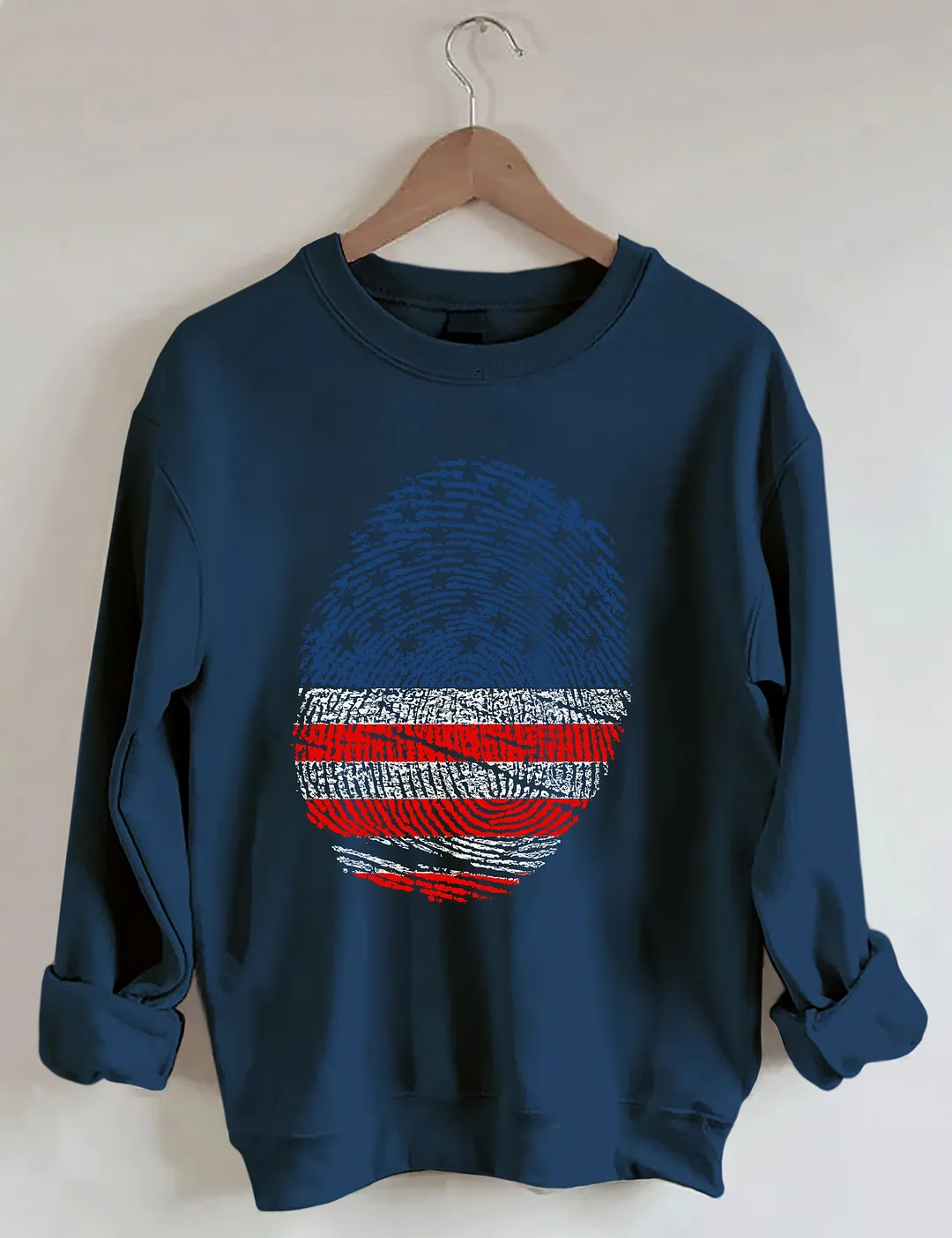 Fingerprint Flag Sweatshirt