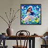 Diamond Painting -DIY Round Drill Enchanted Forest Tiana(40x40cm)