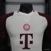 Bayern Munich 2025-2026 Training White Wine  Shirt Player Version 