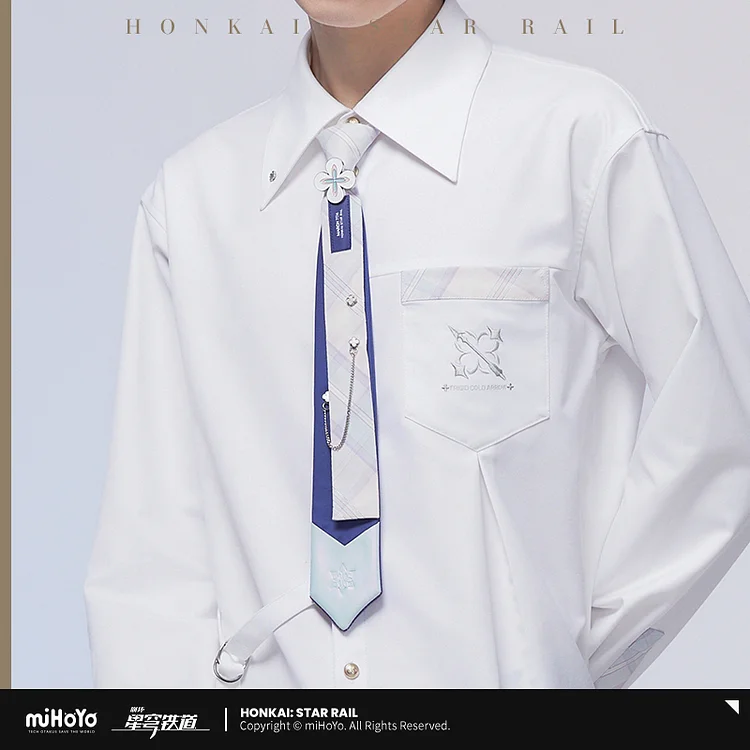 Honkai Star Rail March 7th Theme Tie [Original Honkai Official Merchandise]