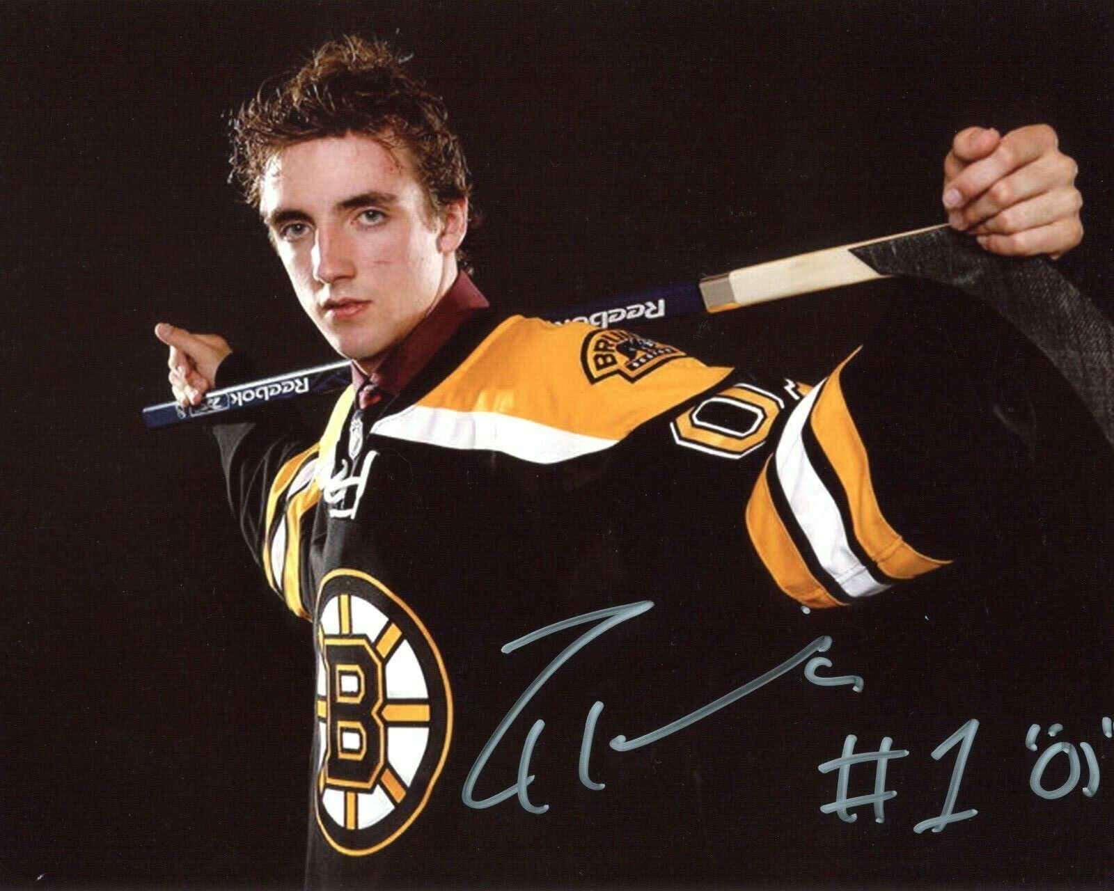 Zach Hamill Boston Bruins Everett Silvertips Autographed 8x10 Photo Poster painting CFS COA