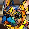 Dog Lamp Dog Series Art Night Light Stained Resin Dog Desk Lamp Home Decor