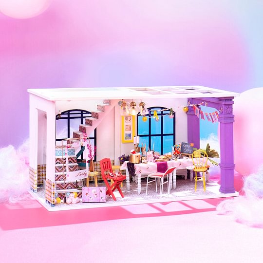  Robotime Online Rolife Loft Story Miniature Dollhouse Kits (3 Sets)