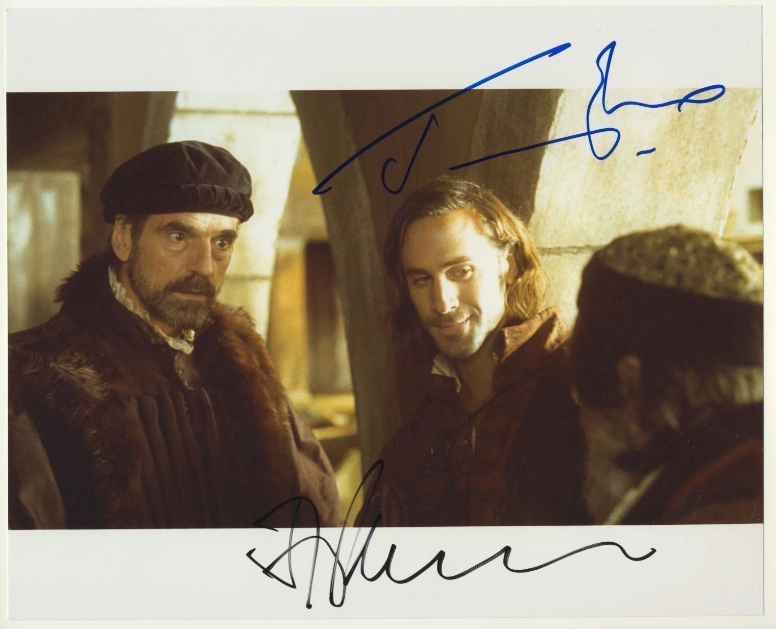 Jeremy Irons Joseph Fiennes Autograph Signed 8x10 Photo Poster painting AFTAL [3628]