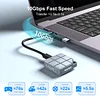 MAIWO NVMe Case SATA M.2 SSD Case Mini Portable USB C to Dual Protocol SSD for M.2 Size 2230 Compatible with Windows/MAC/ipjone 15Pro/Android Screwless Design