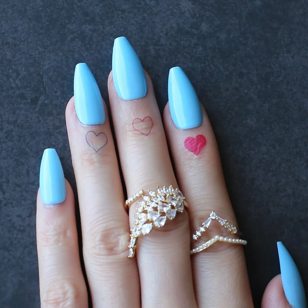 Glossy Coffin Shell Coral Fake nails Reuse Newest Ballet Vanilla False nails Nude gel Exquisite Artificial nail-Nail Inspo