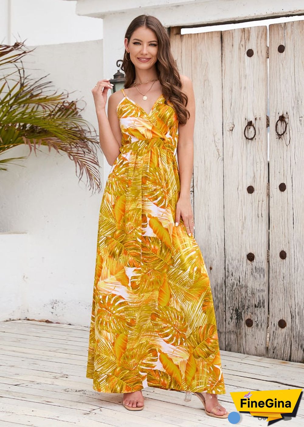 Boho Strap Maxi Dress Reese