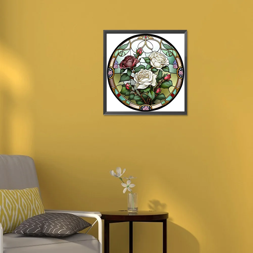 Flower-Full Round Diamond Painting