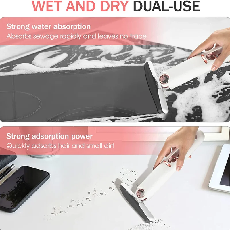 SAKER&reg; Portable Self-Squeeze Mini Mop