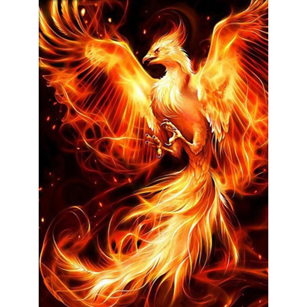 

Fire Phoenix - Round Drill Diamond Painting - 30*40CM, 501 Original