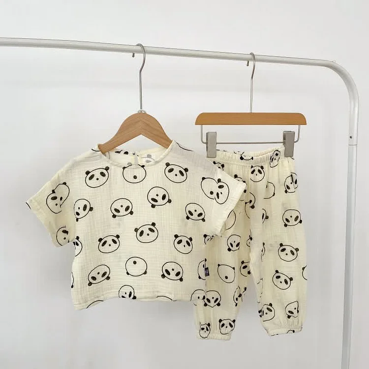 Toddler Animal Heart Dot Pajamas Set