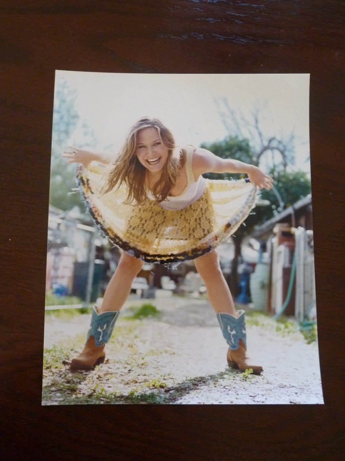 Sugarland Country Jennifer Nettles Music Singer 8x10 Color Promo Photo Poster painting