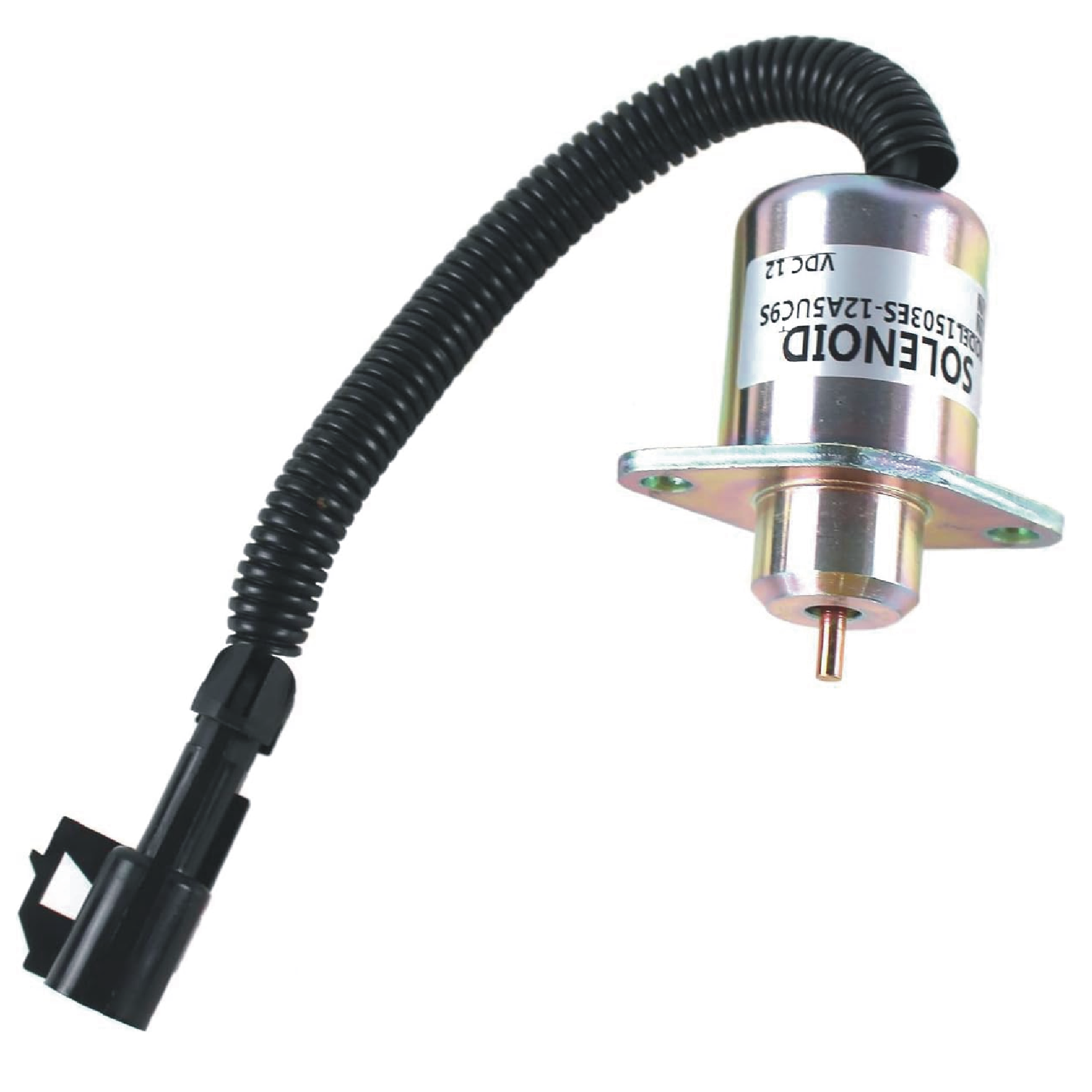 12V Fuel Shut Off Solenoid for Kubota CT4.91-V1505  1G577-60011 6689034   1503ES-12A5UC9S  SA-4561-T  25-15230-01
