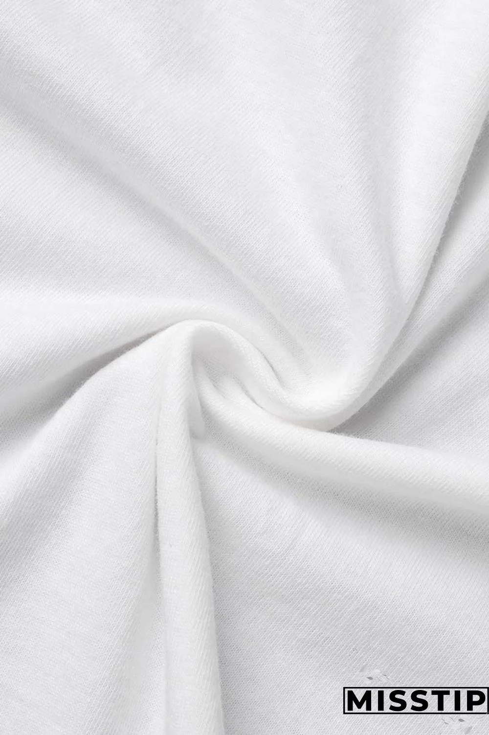 White Casual Print Basic O Neck T-Shirts (Subject To The Actual Object)