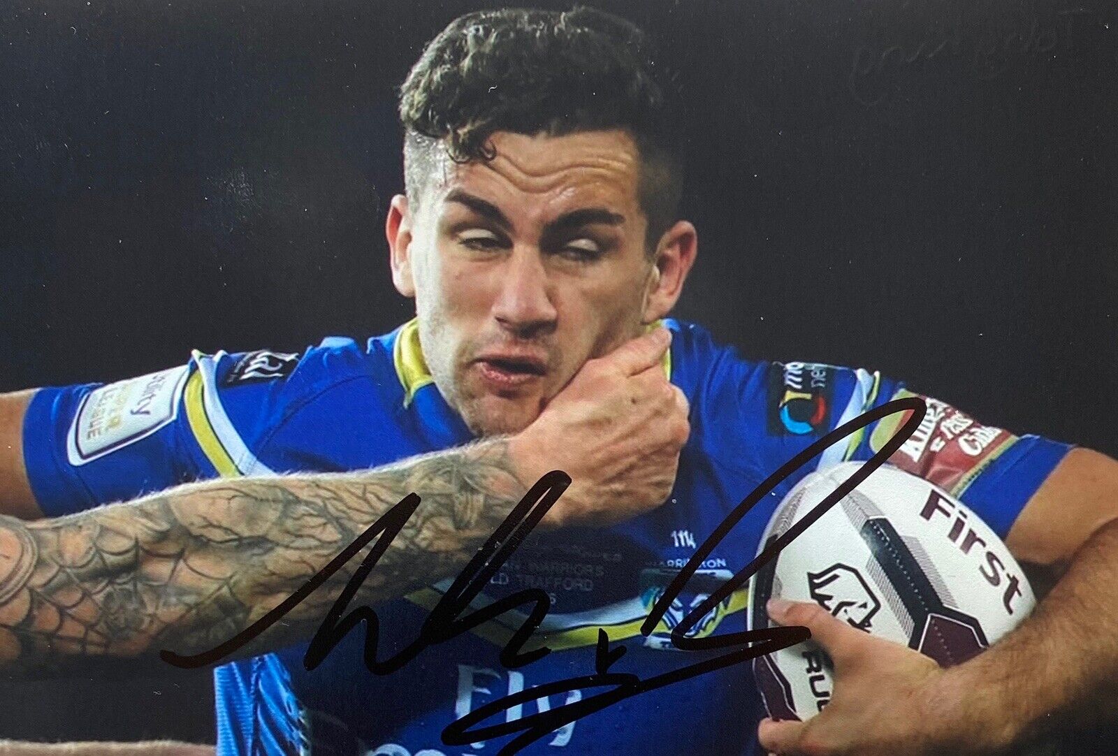 Toby King Genuine Hand Signed 6X4 Photo Poster painting - Warrington Wolves 2