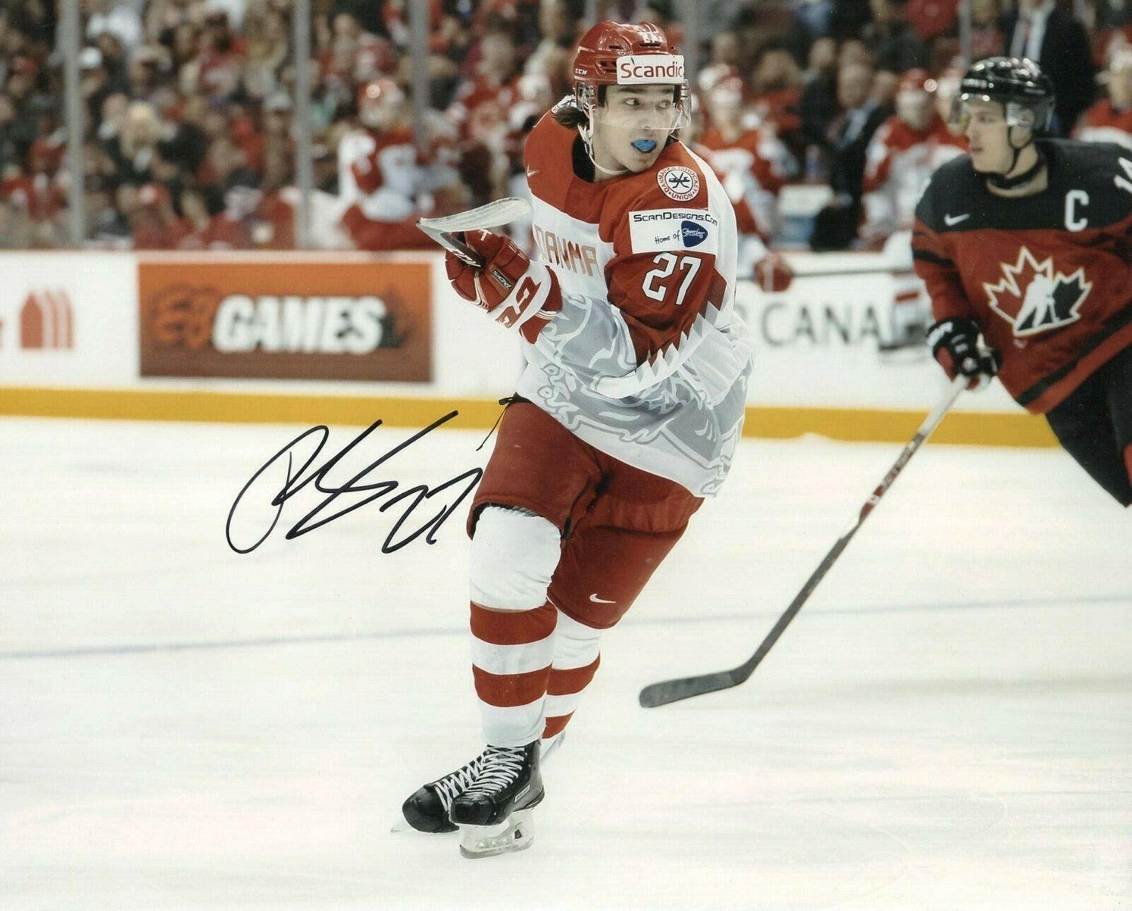 Denmark Phillip Schultz Signed Autographed 8x10 Photo Poster painting COA