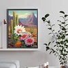 Diamond Painting-DIY Full Round Drill Desert Cactus Flowers