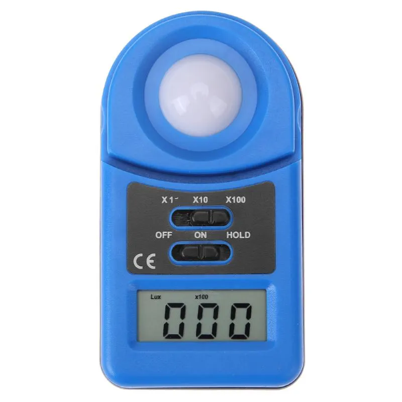 Illuminometer Mini DiMini Pocket Digital 50000 Lux Meter Illuminometer Photometer ...