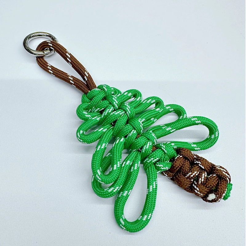 New Arrival Christmas Tree Gift Hand-Woven Bag Package Pendant Christmas Hanging Decoration Mobile Phone Strap Keychain Ornaments