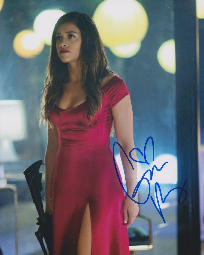 Gina Rodriguez Signed Autographed Miss Bala