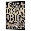 DIY Pearl Painting Dream Big for Home Wall Decor with Frame(30x40cm)