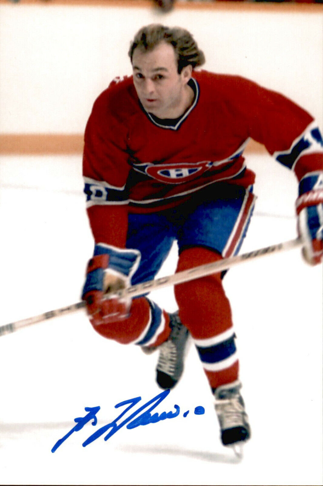 Guy Lafleur SIGNED autographed 4x6 Photo Poster painting MONTREAL CANADIENS #5