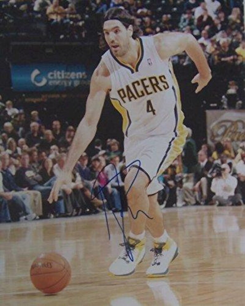 Luis Scola Signed Autographed Glossy 8x10 Photo Poster painting - Indiana Pacers