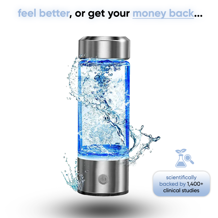 acuflow - hydrogen water bottle