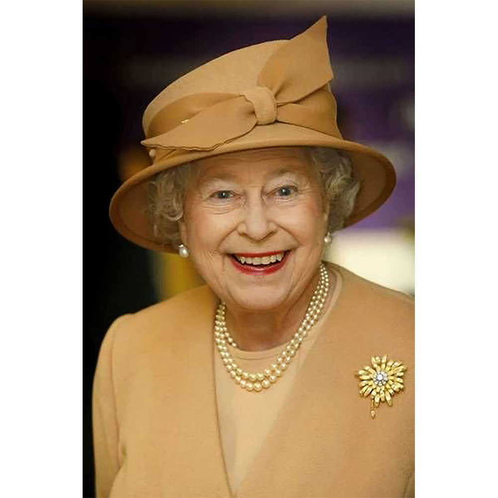 

The Queen of England - Round Drill Diamond Painting - 40*50CM, 501 Original