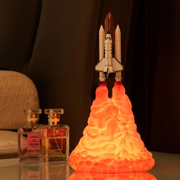 Space rocket launch light