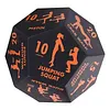 12 Sided Fitness Action Choice Dice Lightweight & Versatile Movement Training Dice Balance & Strength Improvement Interactive Number Dices for Gym Workouts & Yoga Exercise