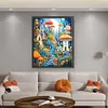 Mushroom Town-11CT Stamped Cross Stitch 65*80cm/25.59*31.5in (Big Size) tapestrymarket