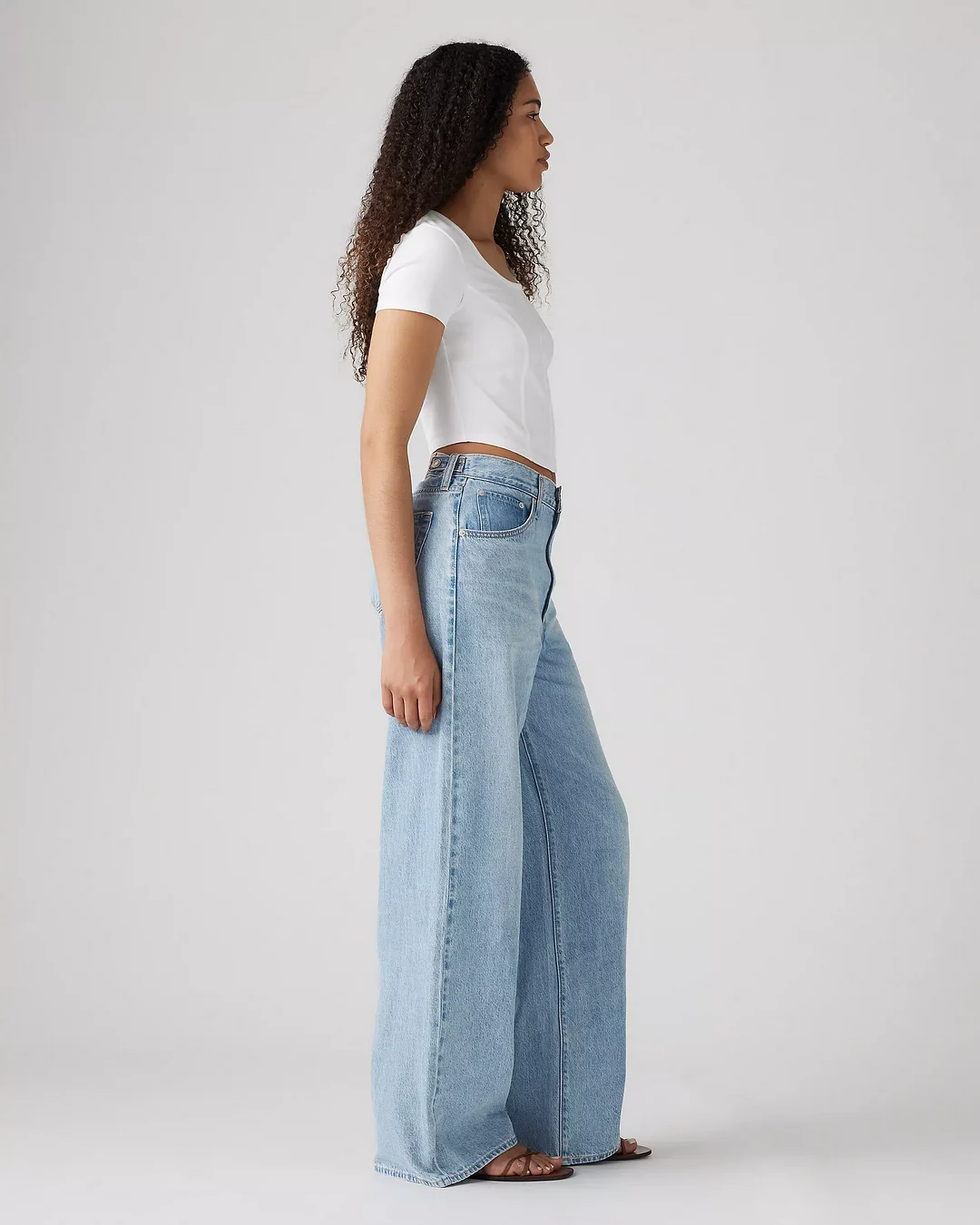 Levi Adjustable Womens Cinch Baggy Jeans (Buy 2 Free Shipping)