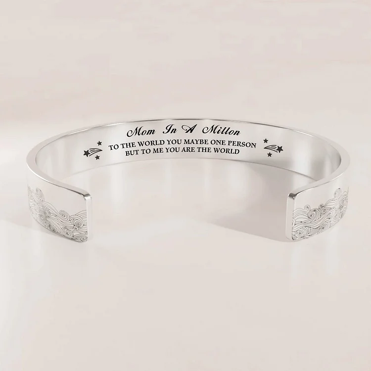 For Mom - Mom In A Millon Wave Bracelet